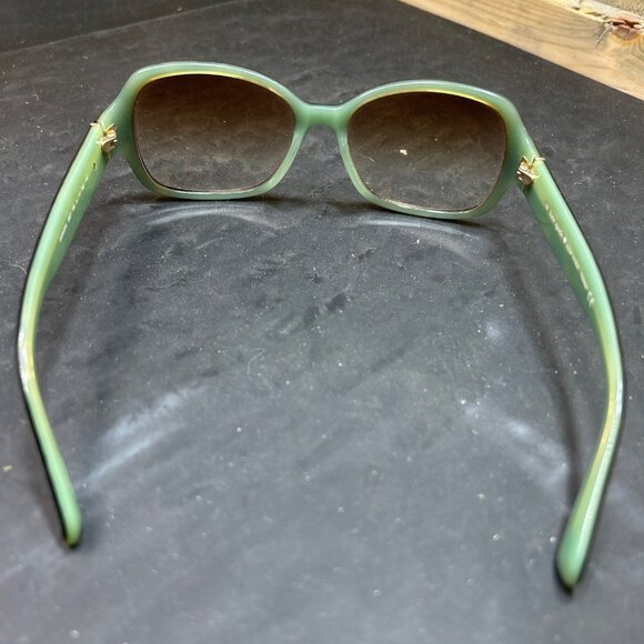 Kate Spade Akira/P/S Polarized Sunglasses Size 54-17-130 Tortoise & Green Frame - Picture 5 of 11